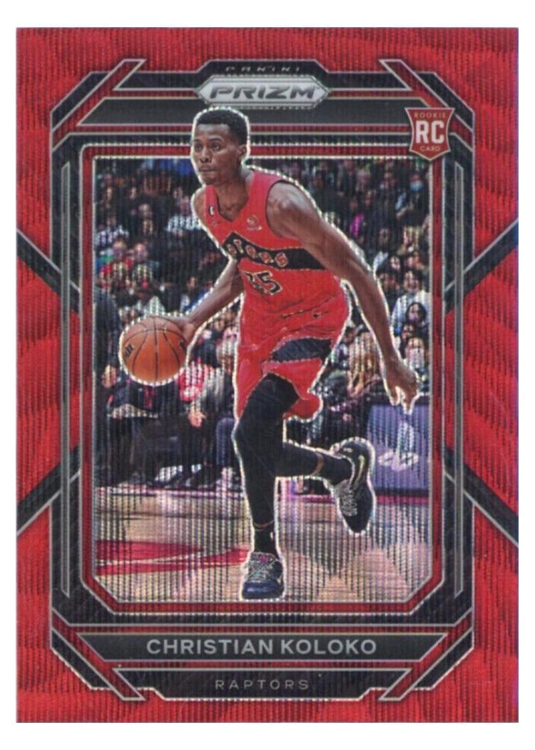 2022-23 Panini Prizm Base Set Christian Koloko #265 card