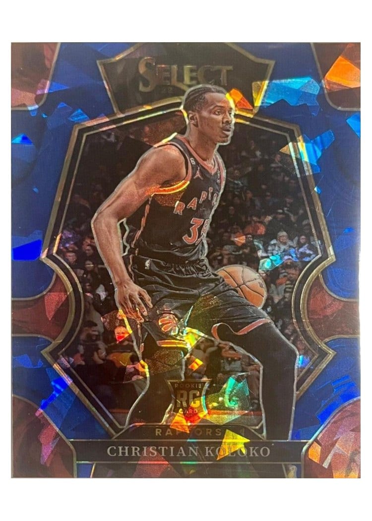 2022-23 Panini Select Base Set Christian Koloko #185 card