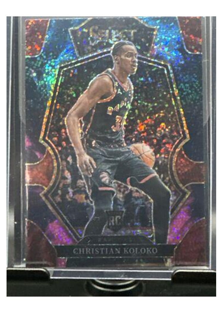 2022-23 Panini Select Base Set Christian Koloko #185 card