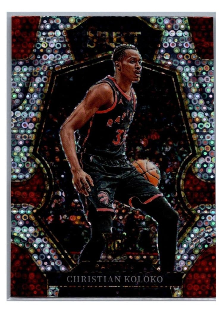 2022-23 Panini Select Base Set Christian Koloko #185 card