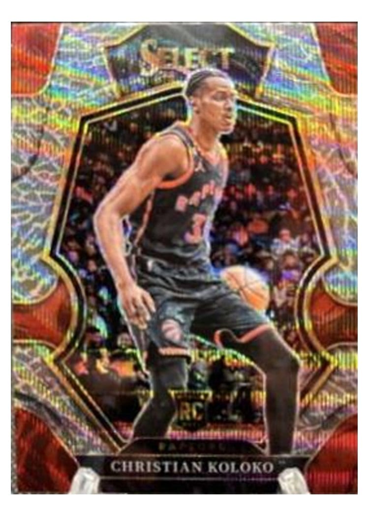 2022-23 Panini Select Base Set Christian Koloko #185 card