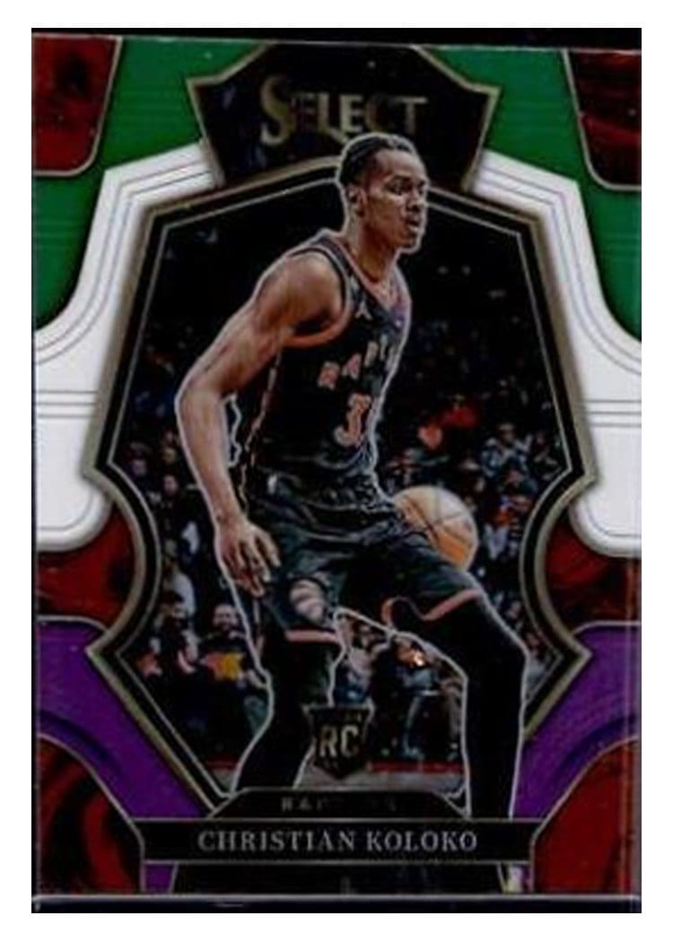 2022-23 Panini Select Base Set Christian Koloko #185 card