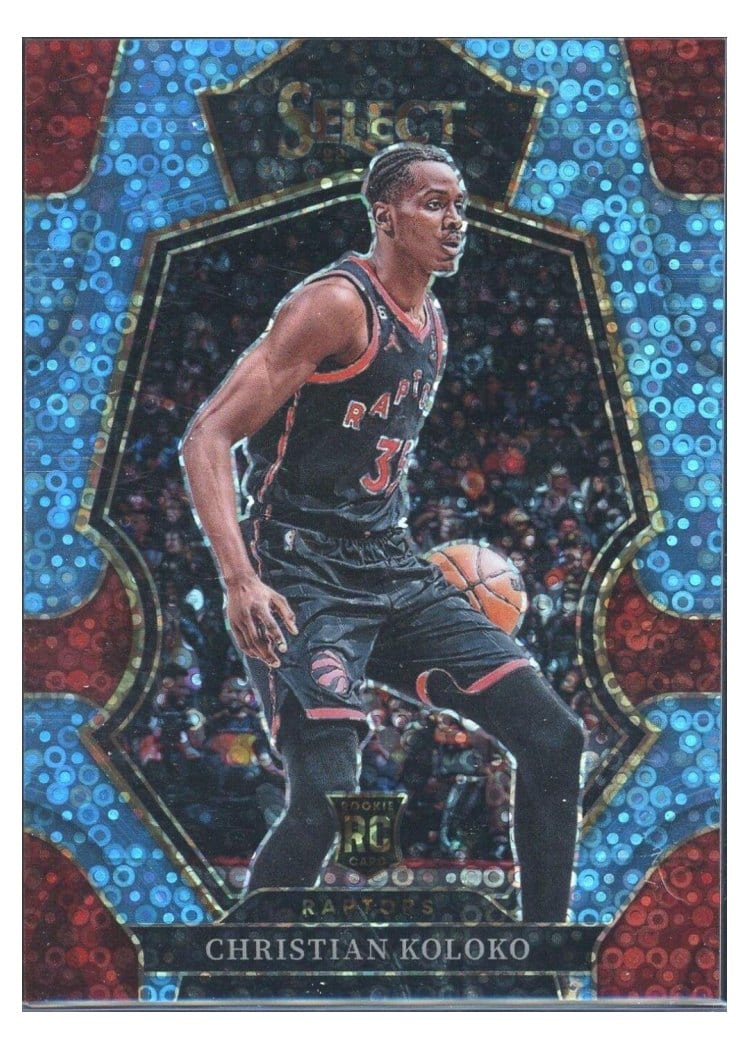 2022-23 Panini Select Base Set Christian Koloko #185 card