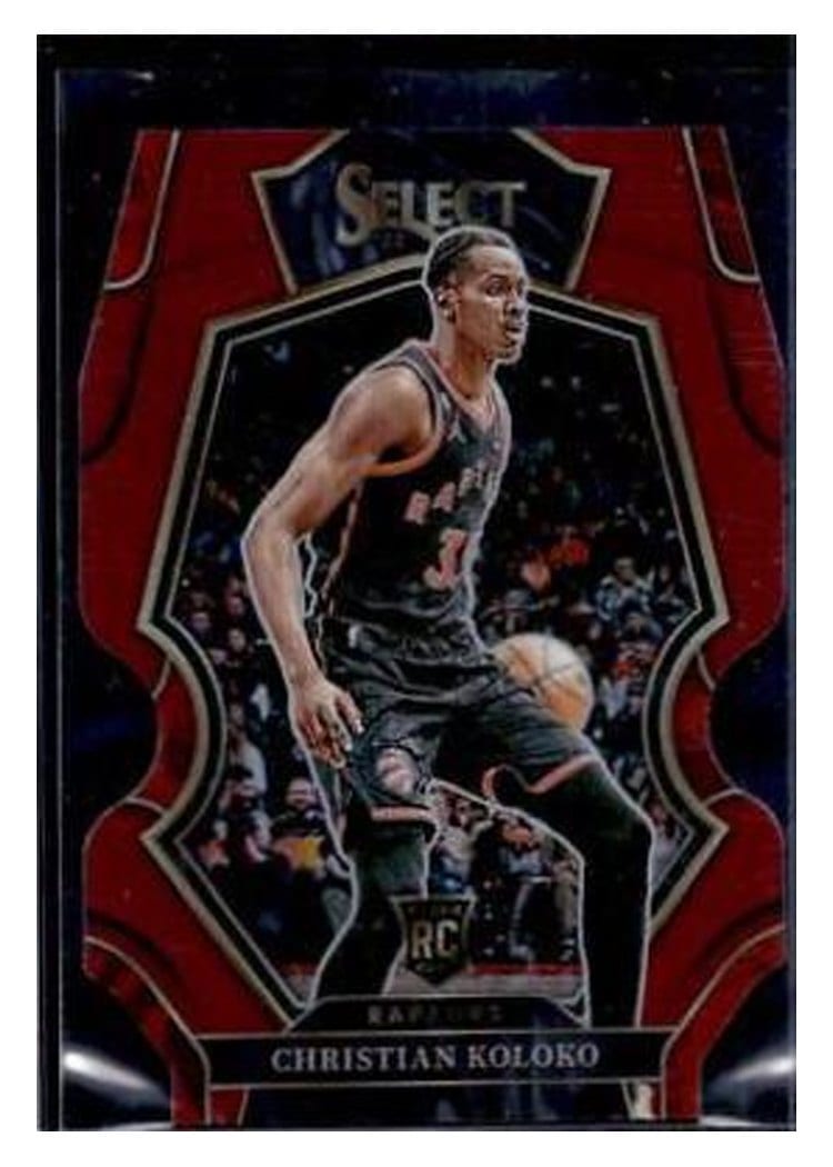 2022-23 Panini Select Base Set Christian Koloko #185 card