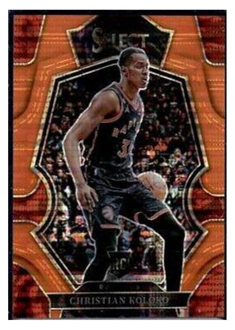2022-23 Panini Select Base Set Christian Koloko #185 card