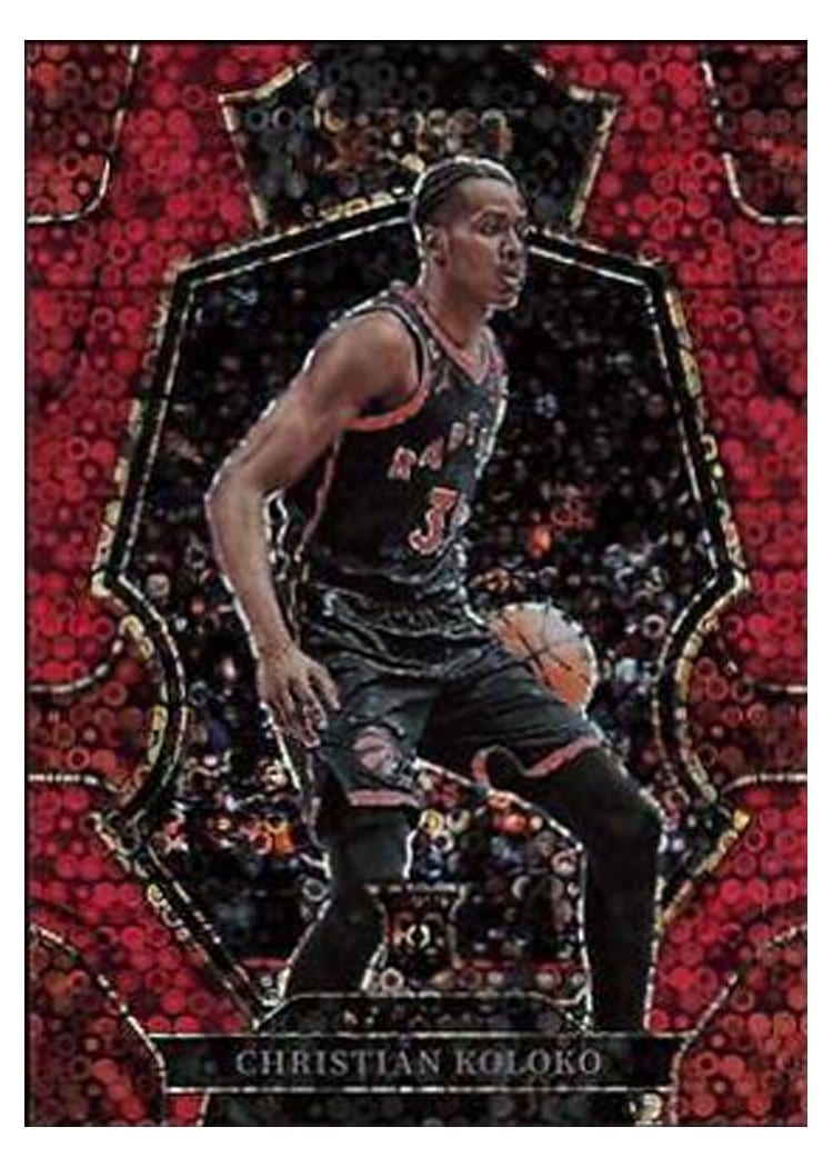 2022-23 Panini Select Base Set Christian Koloko #185 card