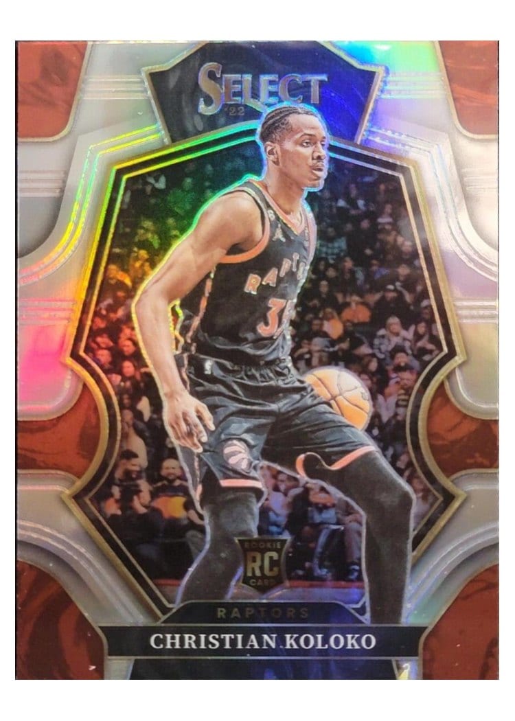 2022-23 Panini Select Base Set Christian Koloko #185 card