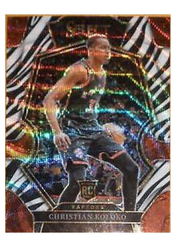 2022-23 Panini Select Base Set Christian Koloko #185 card