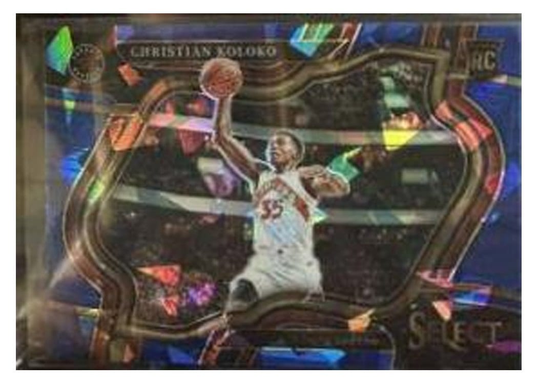 2022-23 Panini Select Base Set Christian Koloko #297 card