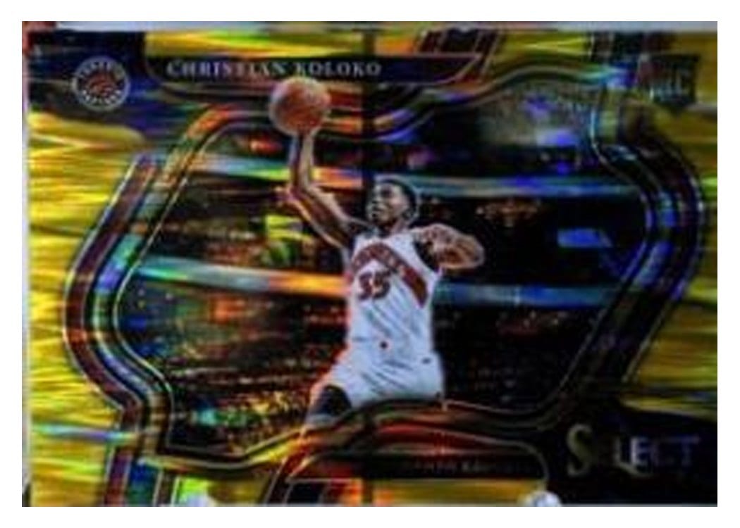 2022-23 Panini Select Base Set Christian Koloko #297 card