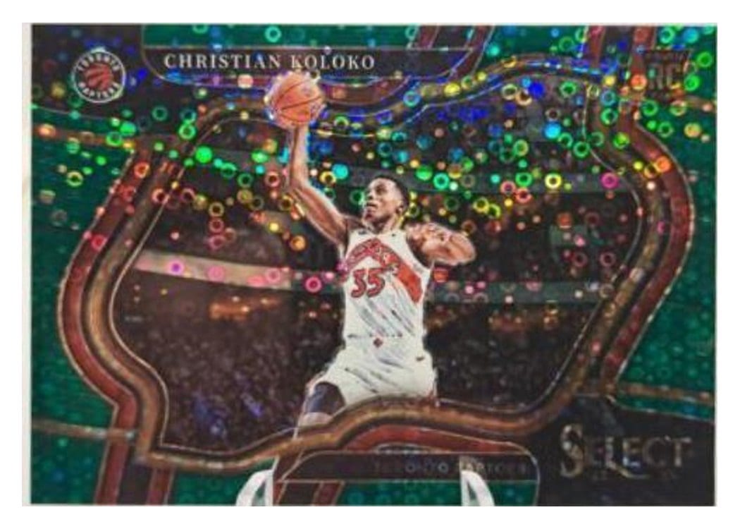 2022-23 Panini Select Base Set Christian Koloko #297 card