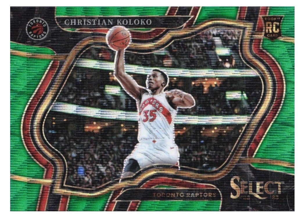2022-23 Panini Select Base Set Christian Koloko #297 card