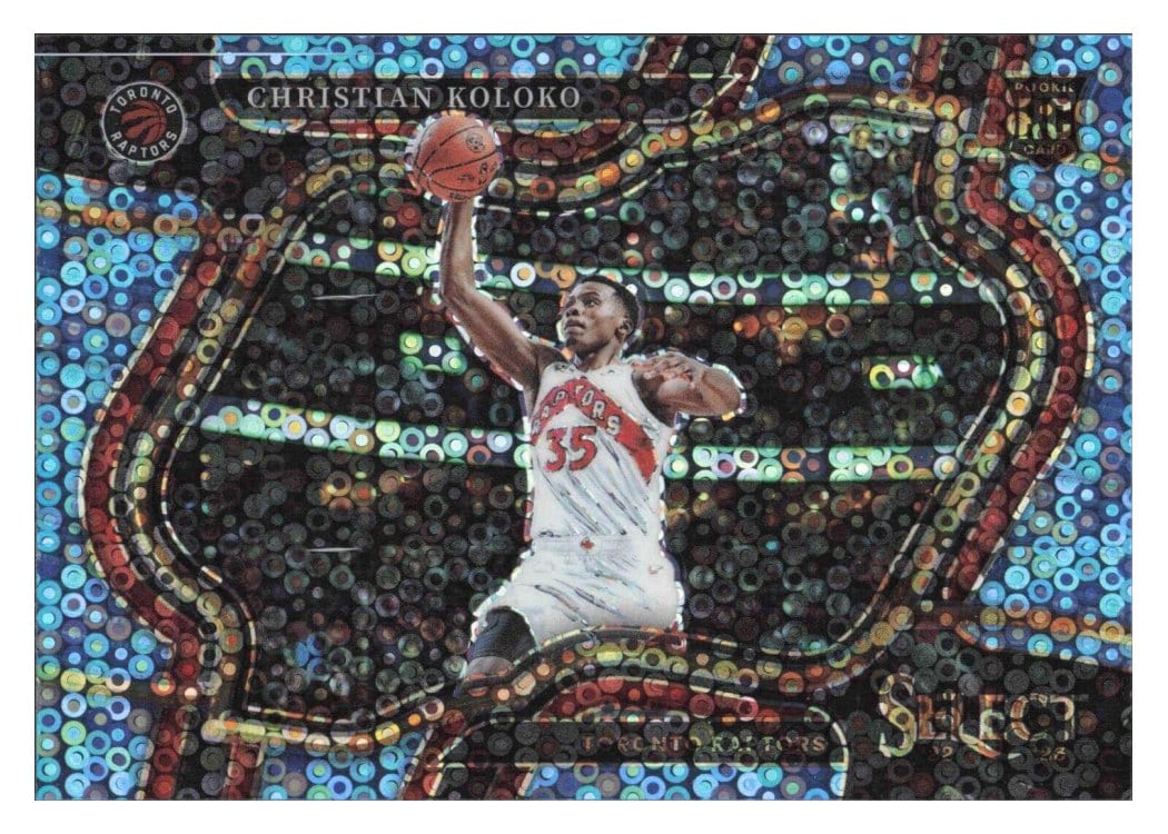 2022-23 Panini Select Base Set Christian Koloko #297 card