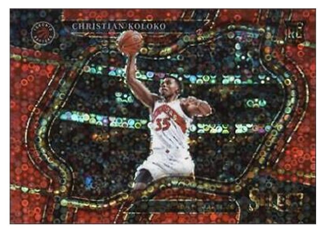 2022-23 Panini Select Base Set Christian Koloko #297 card