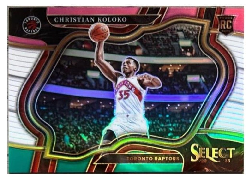 2022-23 Panini Select Base Set Christian Koloko #297 card