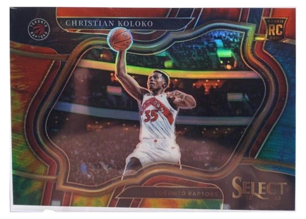 2022-23 Panini Select Base Set Christian Koloko #297 card