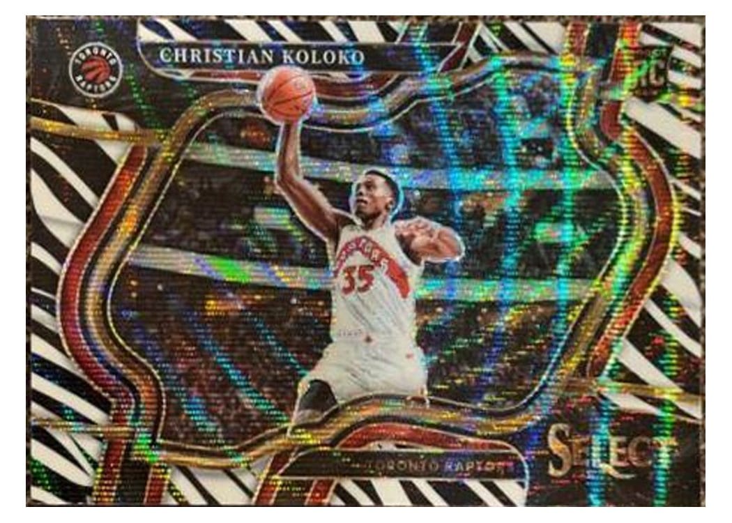 2022-23 Panini Select Base Set Christian Koloko #297 card