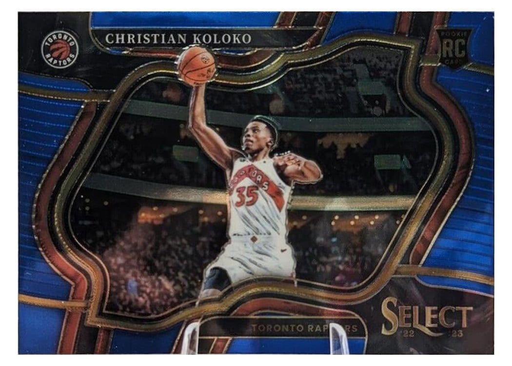 2022-23 Panini Select Base Set Christian Koloko #297 card