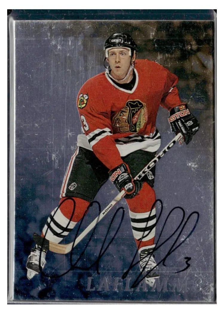 1998 Be a Player Christian Laflamme #32 card
