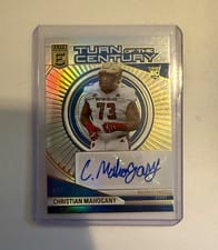 2024 Donruss Elite Turn of the Century Autographs Christian Mahogany #TCA-CMA card