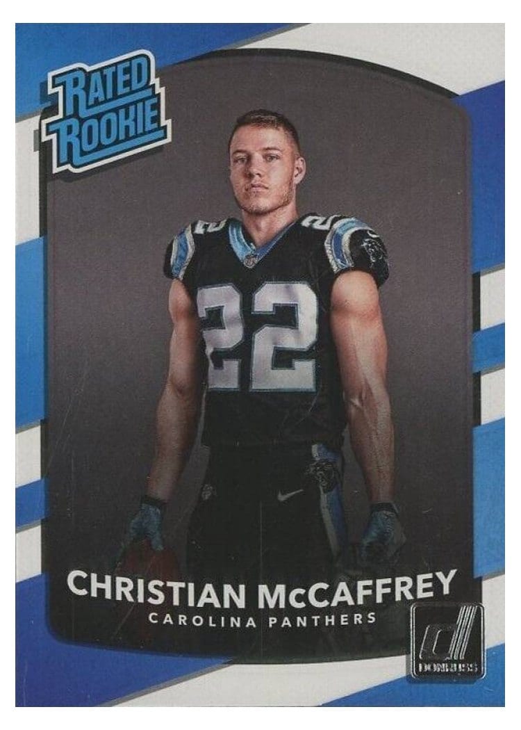 2017 Donruss Base Set Christian McCaffrey #318 card