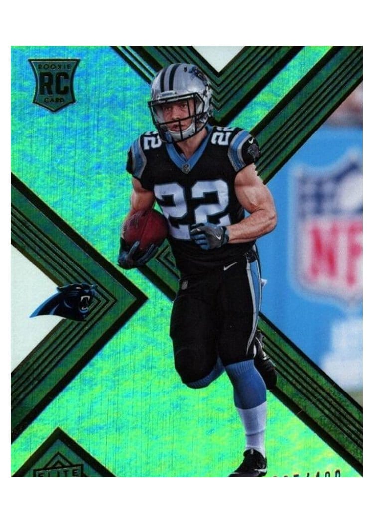 2017 Donruss Elite Base Set Christian McCaffrey #161 card