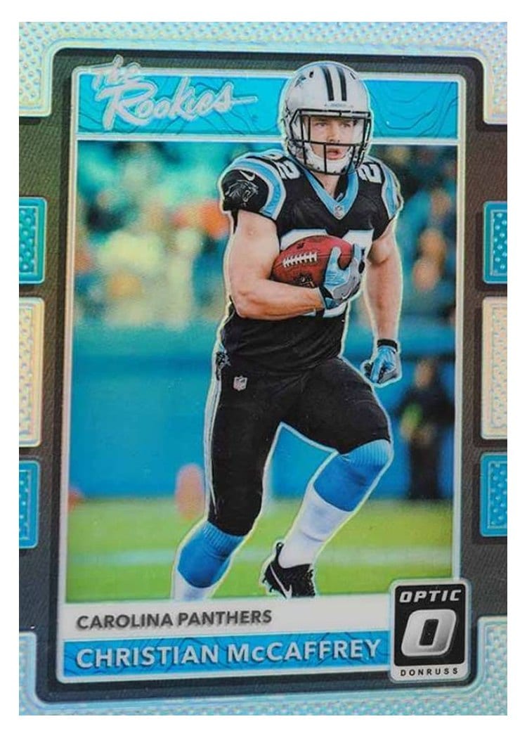 2017 Donruss Optic The Rookies Christian McCaffrey #5 card