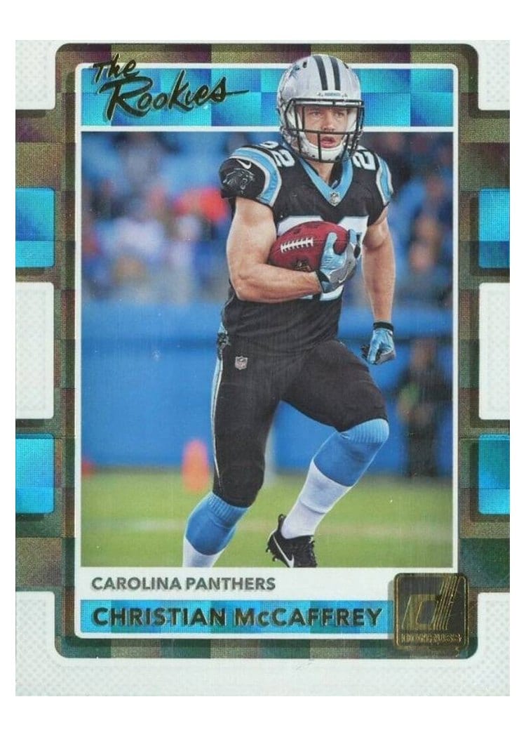2017 Donruss The Rookies Christian McCaffrey #5 card