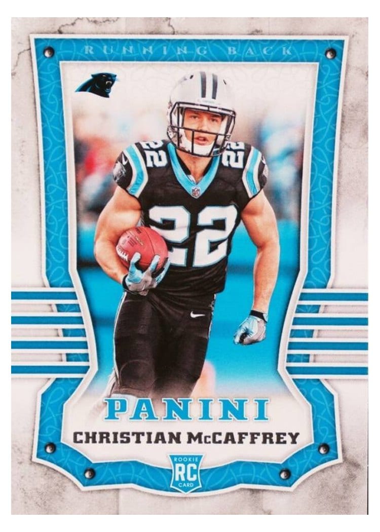 2017 Panini Base Set Christian McCaffrey #111 card