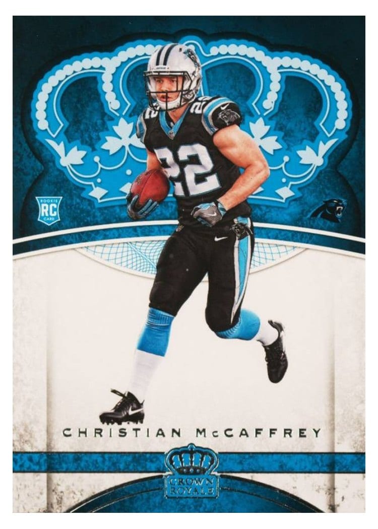 2017 Panini Crown Royale Base Set Christian McCaffrey #88 card