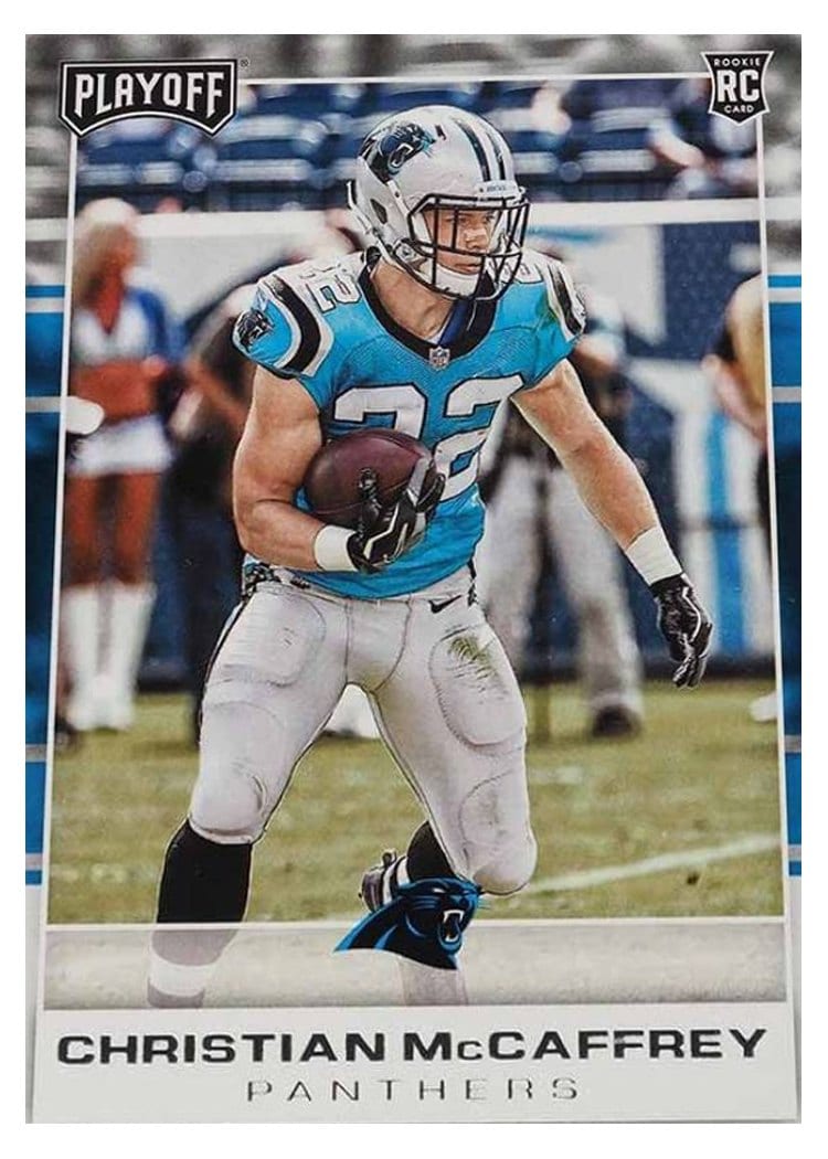 2017 Panini Playoff Base Set Christian McCaffrey #211 card