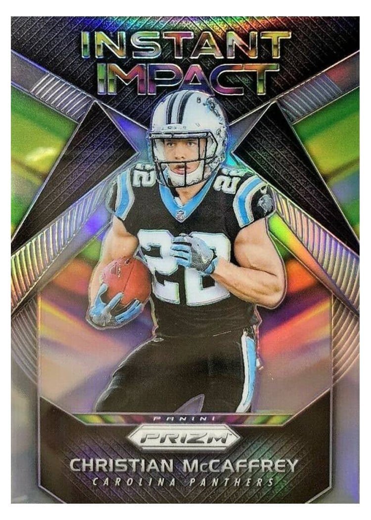 2017 Panini Prizm Instant Impact Christian McCaffrey #6 card