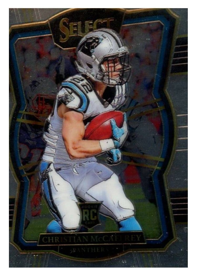 2017 Panini Select Base Set Christian McCaffrey #155 card