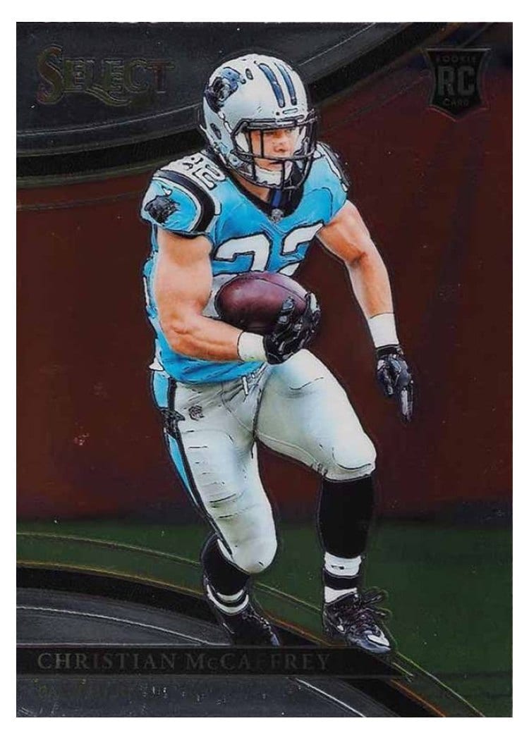 2017 Panini Select Base Set Christian McCaffrey #281 card