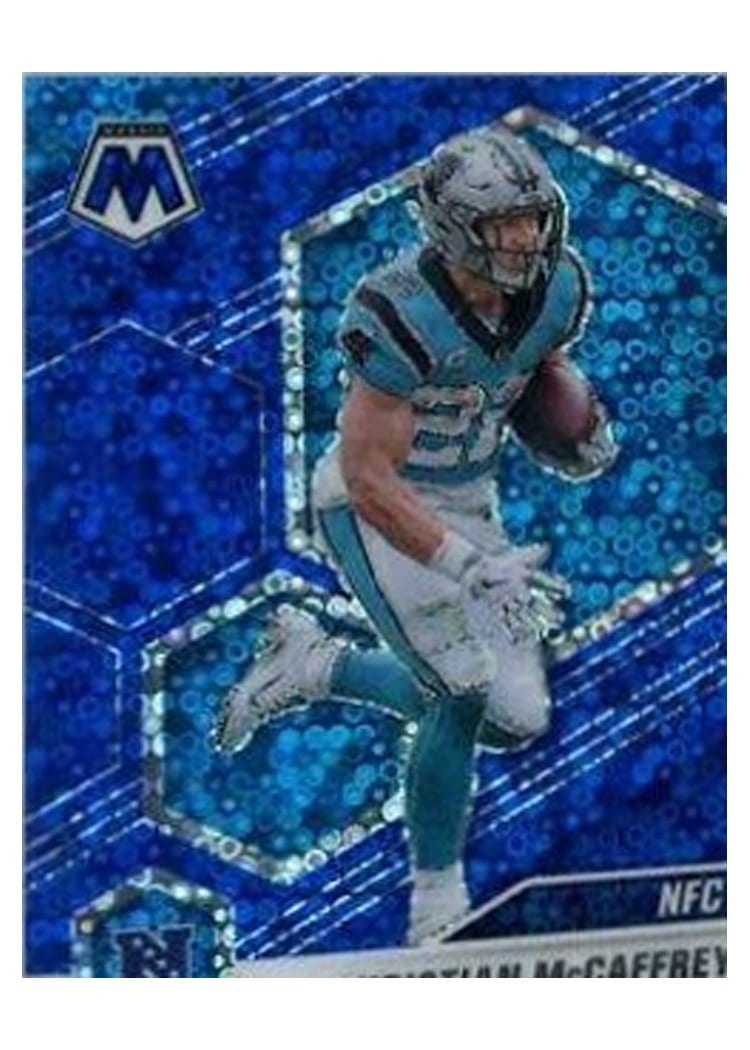 2021 Panini Mosaic Base Set Christian McCaffrey #210 card