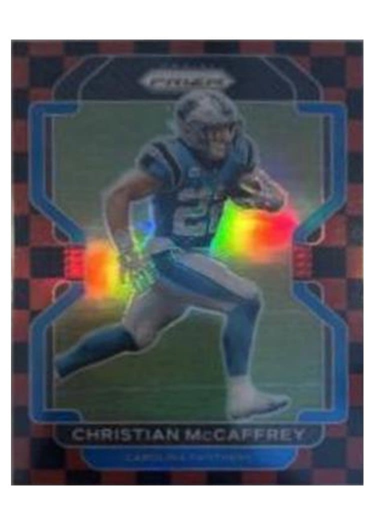 2021 Panini Prizm Base Set Christian McCaffrey #315 card