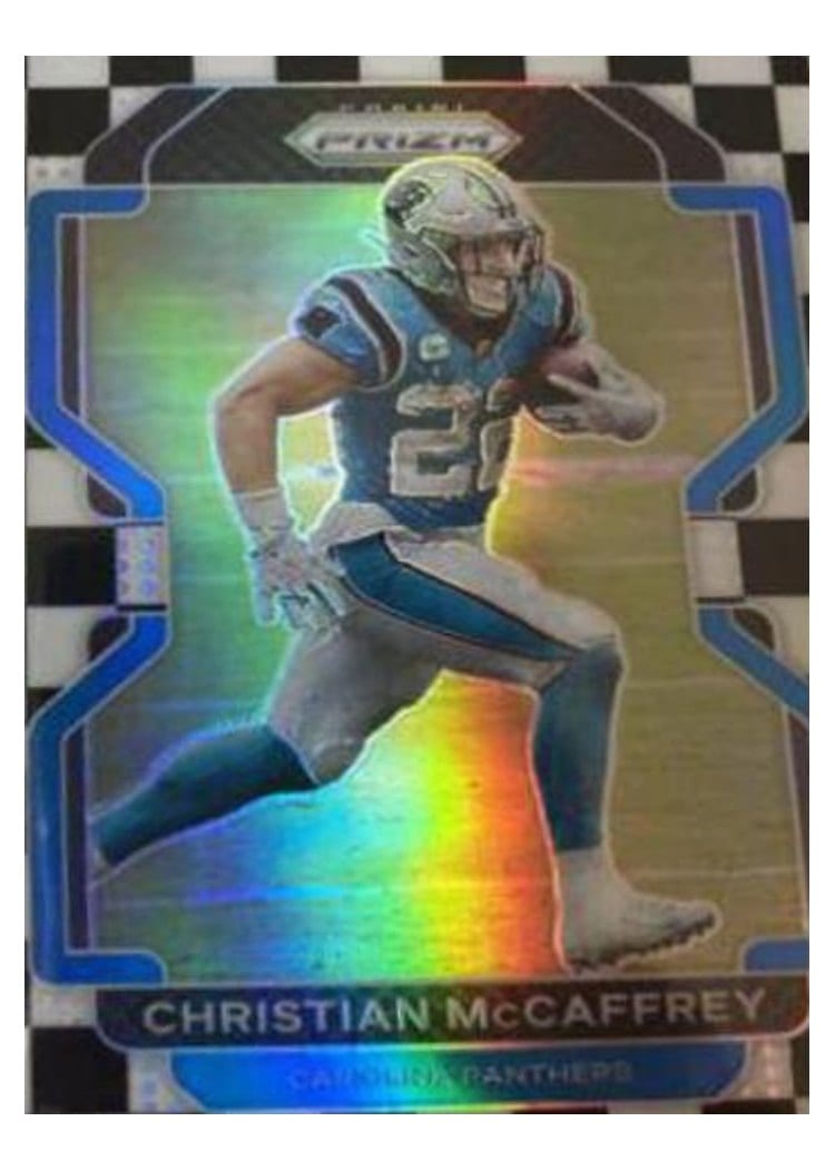 2021 Panini Prizm Base Set Christian McCaffrey #315 card