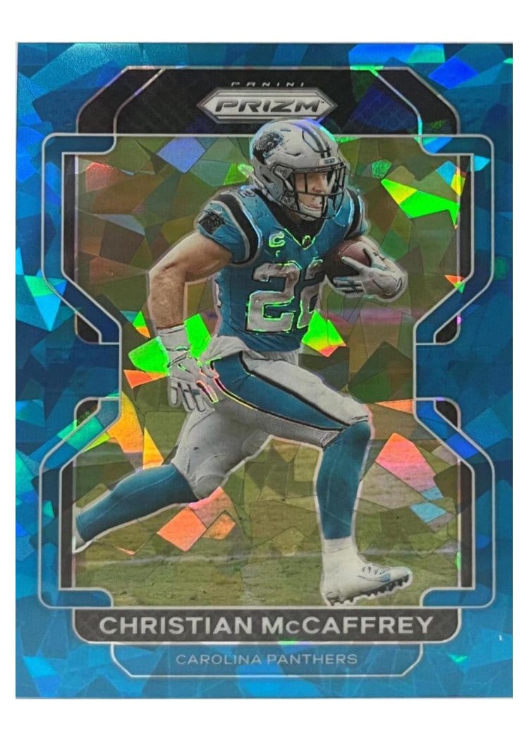2021 Panini Prizm Base Set Christian McCaffrey #315 card