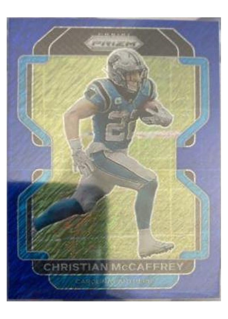 2021 Panini Prizm Base Set Christian McCaffrey #315 card