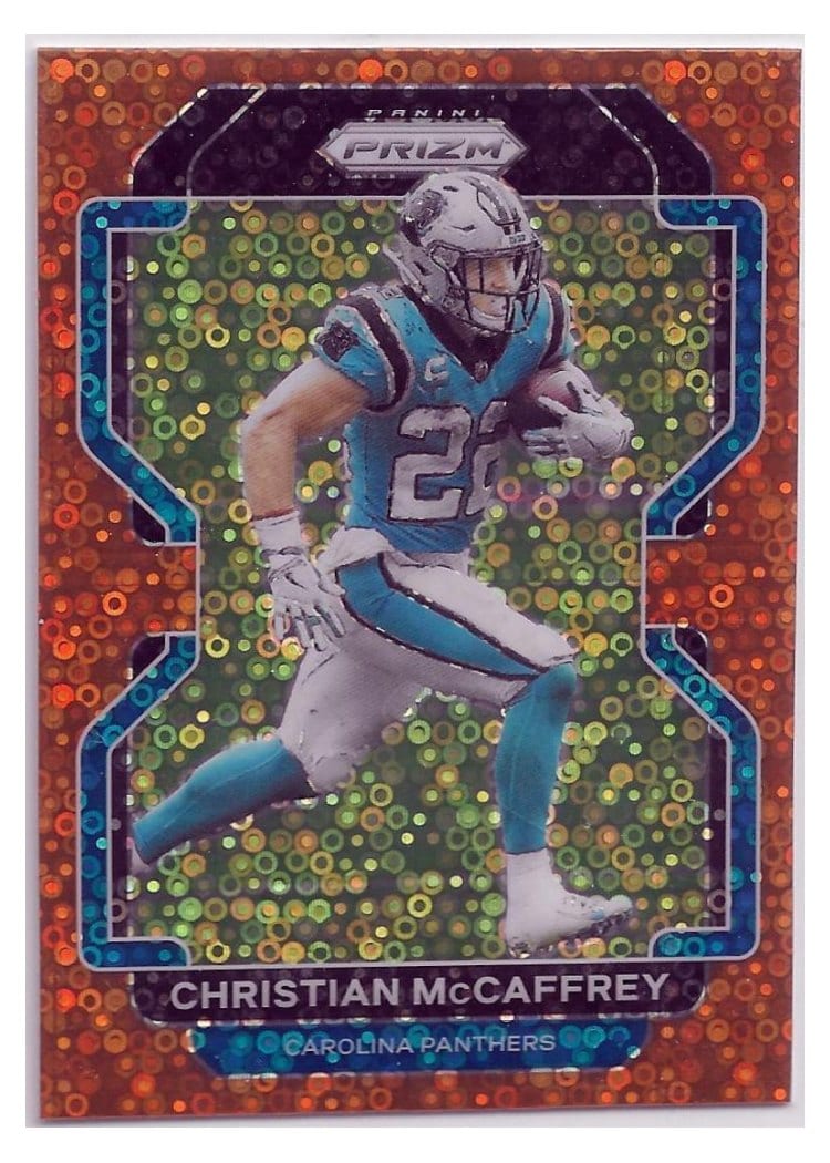 2021 Panini Prizm Base Set Christian McCaffrey #315 card