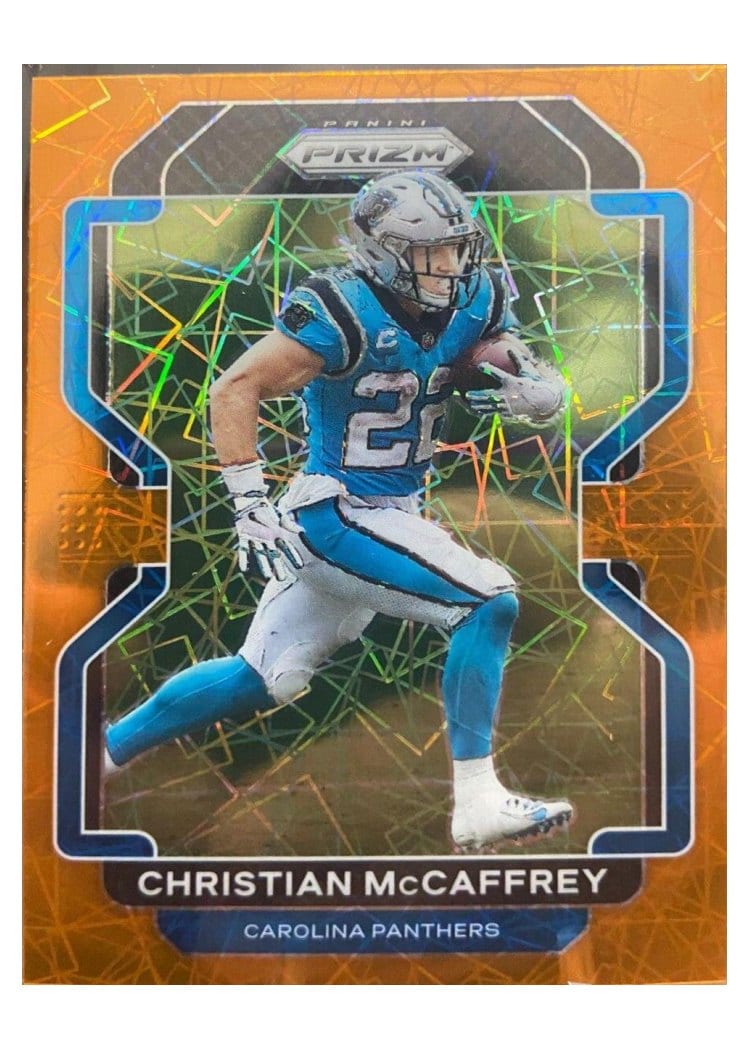 2021 Panini Prizm Base Set Christian McCaffrey #315 card