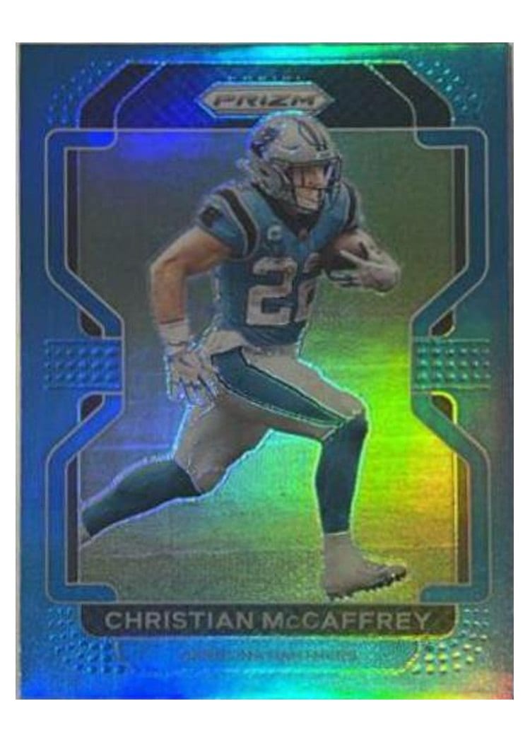 2021 Panini Prizm Base Set Christian McCaffrey #315 card