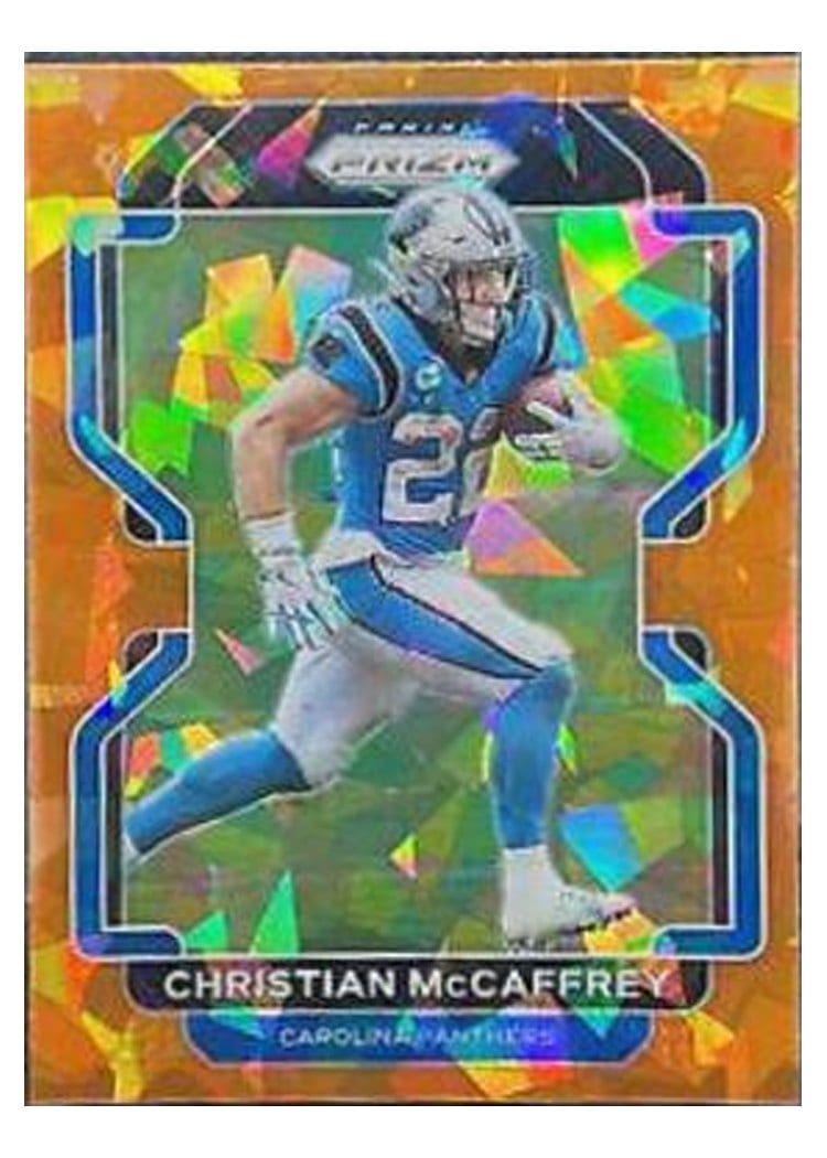 2021 Panini Prizm Base Set Christian McCaffrey #315 card
