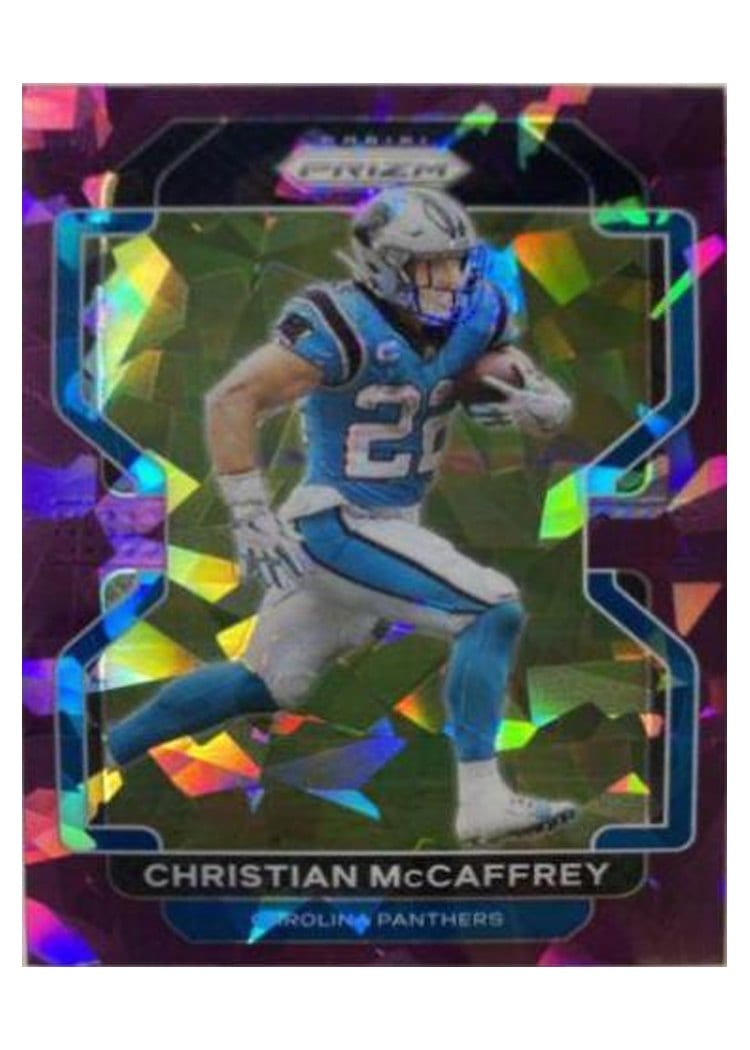 2021 Panini Prizm Base Set Christian McCaffrey #315 card