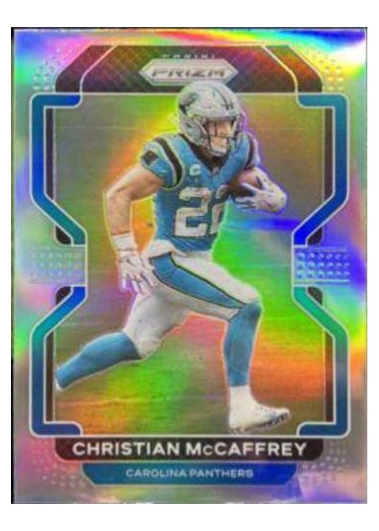 2021 Panini Prizm Base Set Christian McCaffrey #315 card