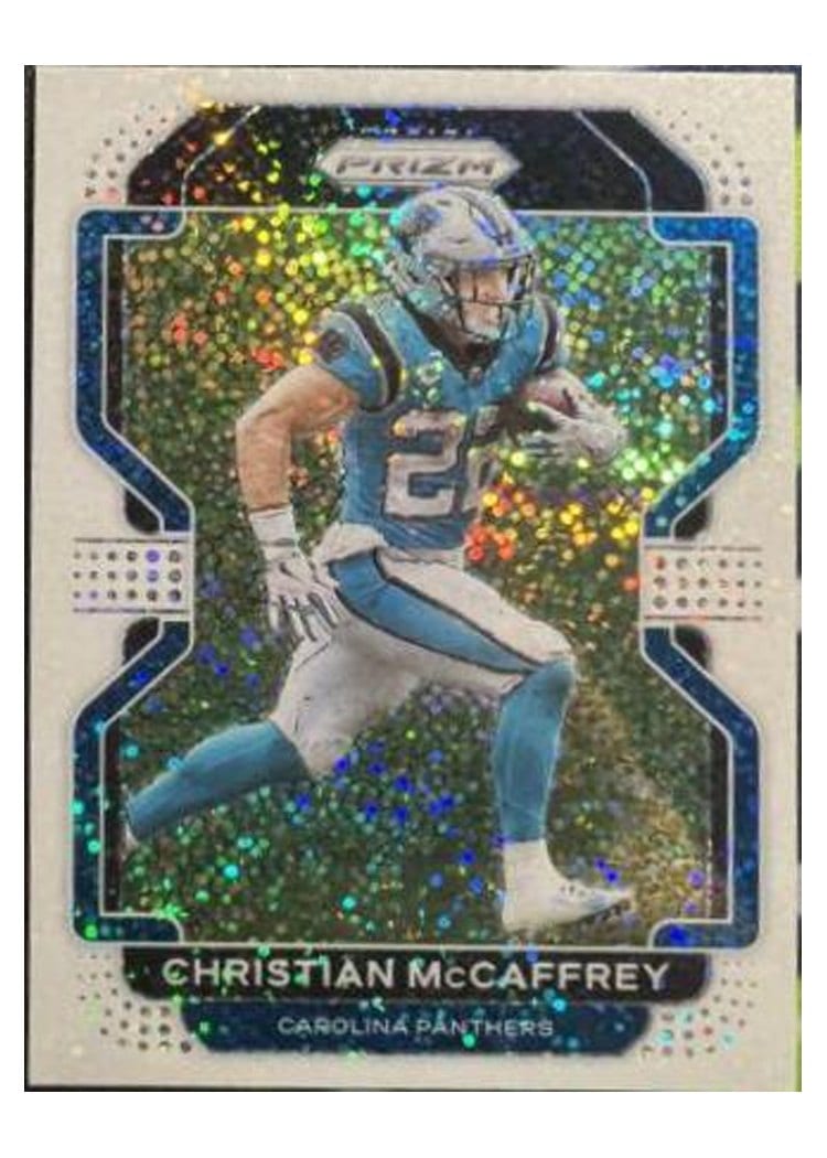2021 Panini Prizm Base Set Christian McCaffrey #315 card