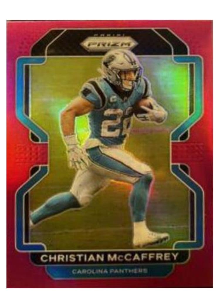 2021 Panini Prizm Base Set Christian McCaffrey #315 card