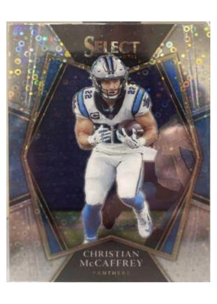 2021 Panini Select Base Set Christian McCaffrey #107 card
