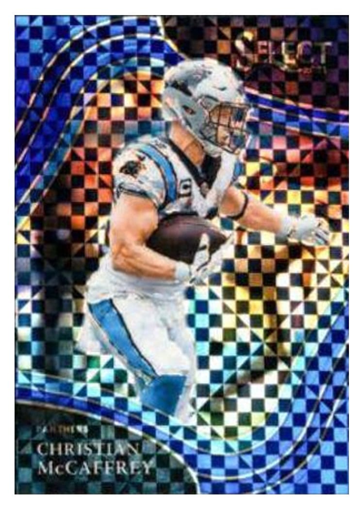 2021 Panini Select Base Set Christian McCaffrey #307 card