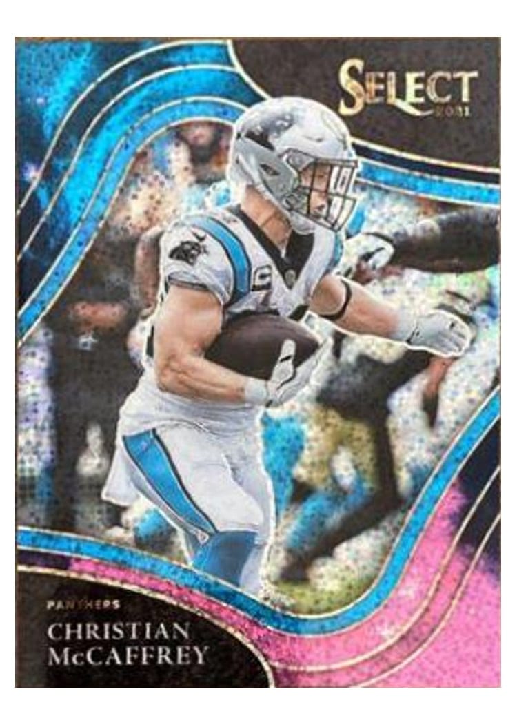 2021 Panini Select Base Set Christian McCaffrey #307 card